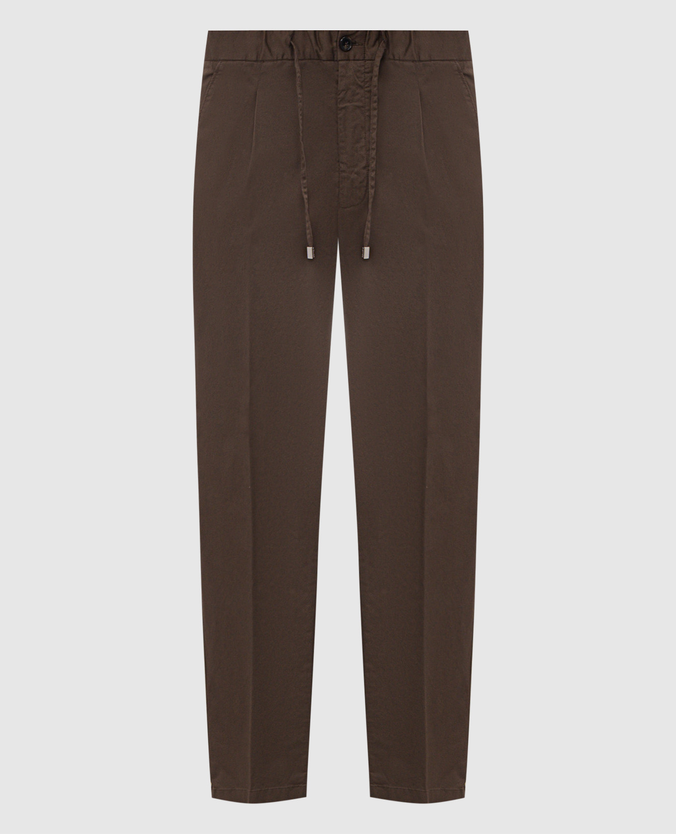 Brown cotton pants