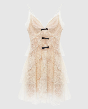 Montsand Beige lace dress D330MINI