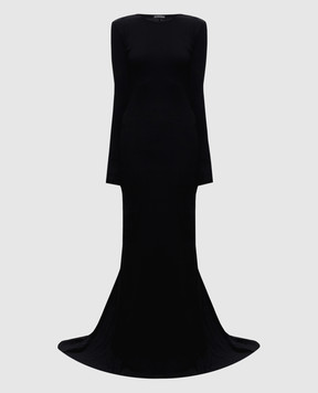 Ann Demeulemeester Jesse black maxi dress B0011347FA045