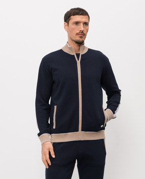 Bertolo Cashmere Blue sports jacket 902347001902