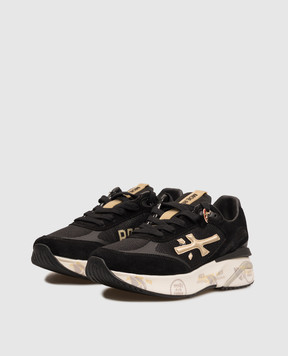 Premiata Moerun black combination sneakers MOERUND7799