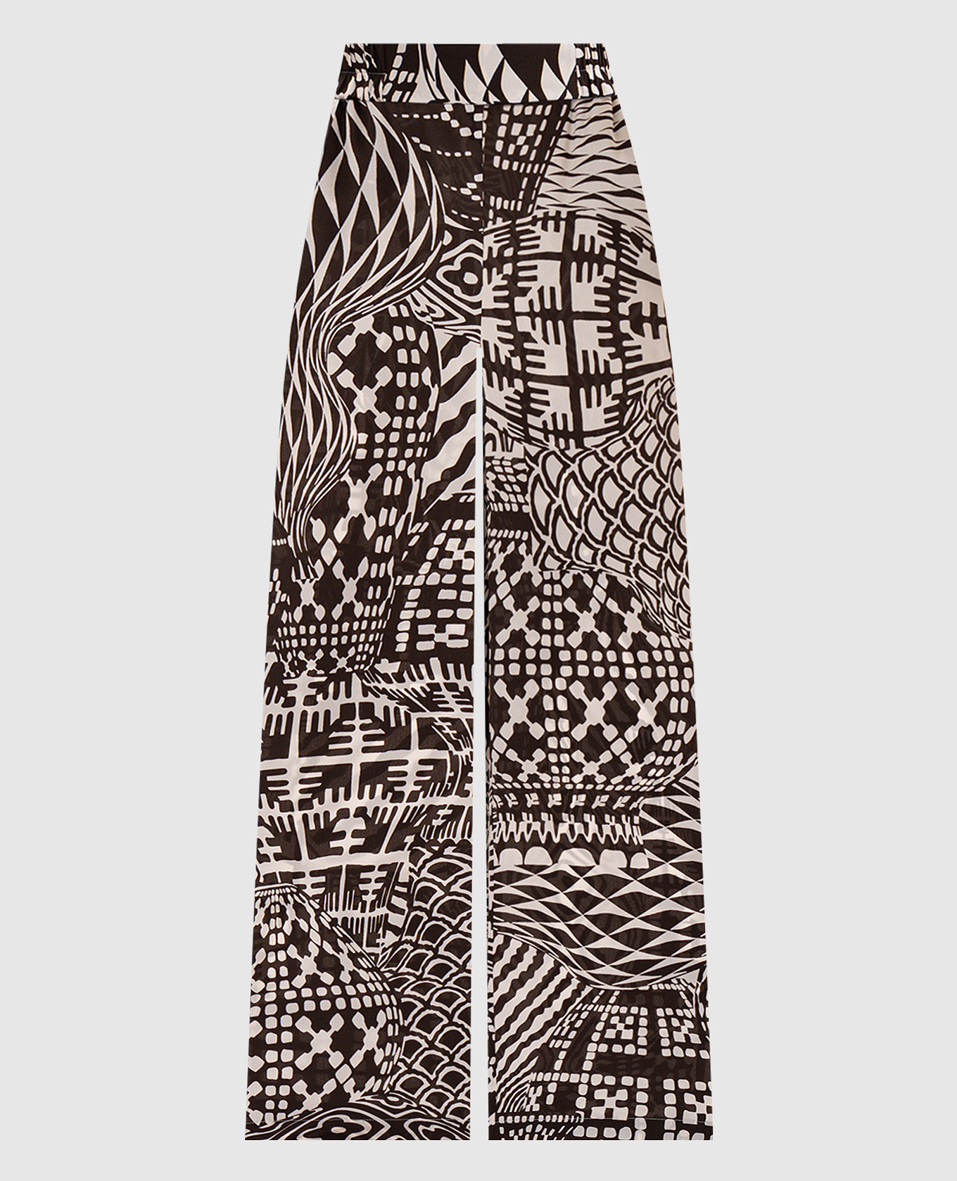 BACCARAT brown silk pants