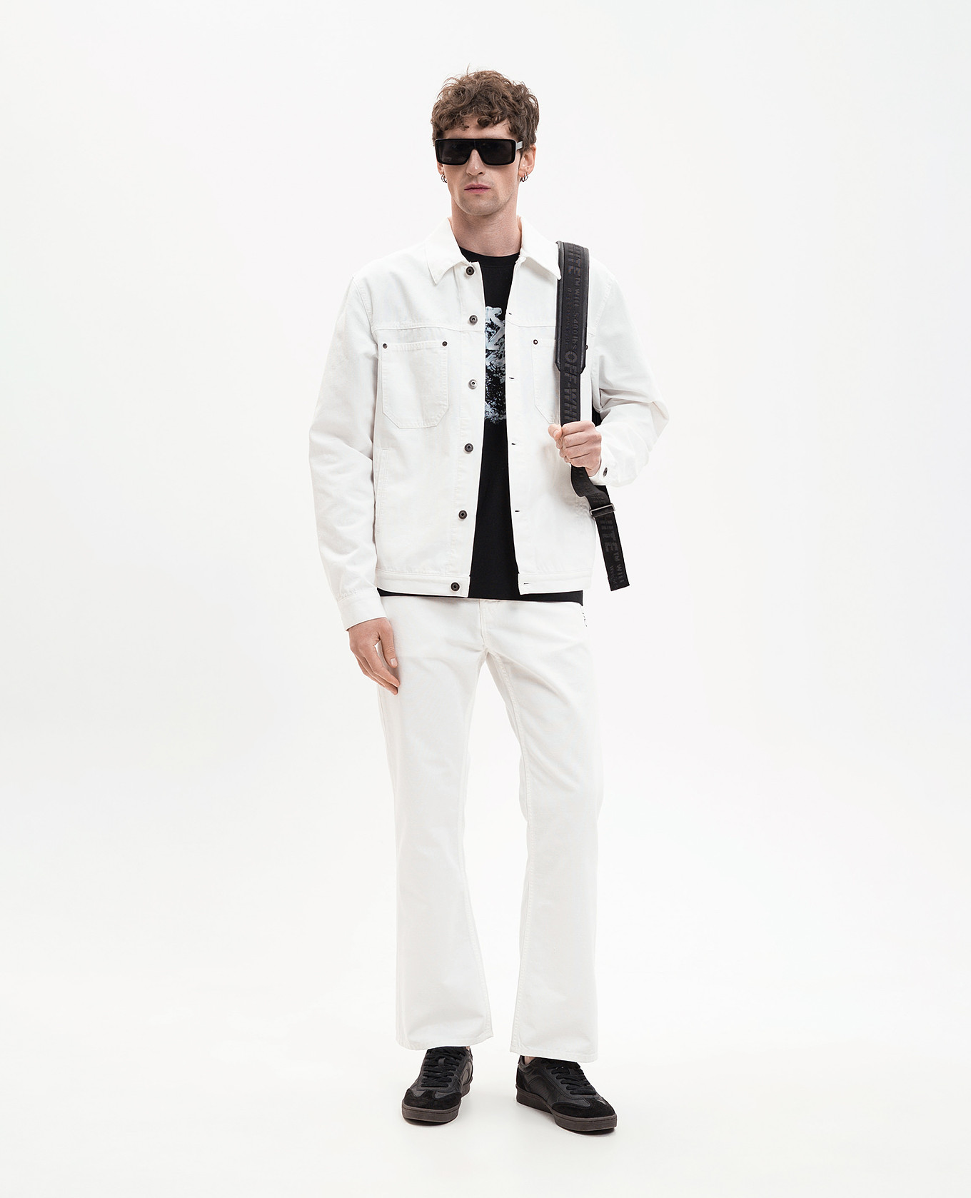 

White jeans with Half Arrow logo Off-White