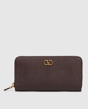 Valentino Brown leather wallet VLogo 9W2P0BB3SNP