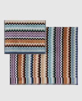 Missoni Home Set of terry towels Adam with pattern 2 pcs 1A3SP99828