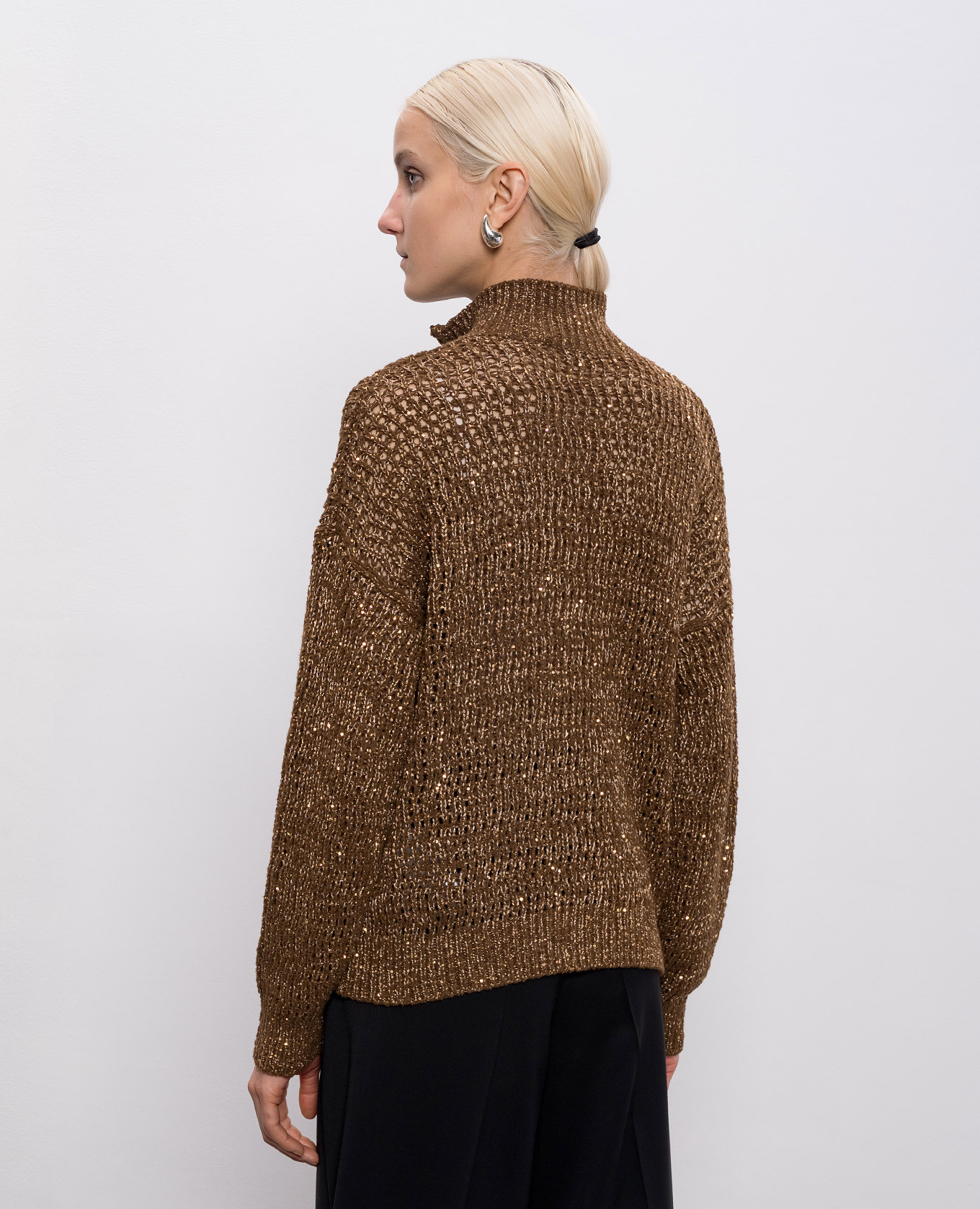 

Brown TTACITO cardigan with sequins Max Mara