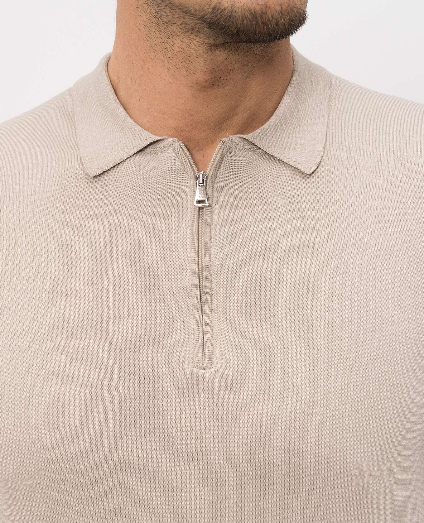 

Beige polo Cashmere&Whiskey