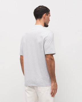 Brunello Cucinelli Grey melange T-shirt M0B138517
