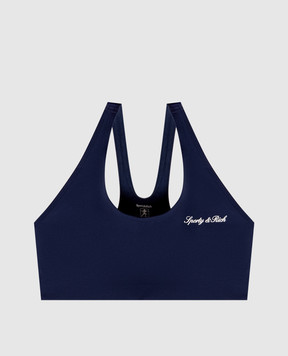 Sporty & Rich Blue top TO00385326BL106