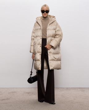 Max Mara Beige down jacket VELIERO MTCVELIERO