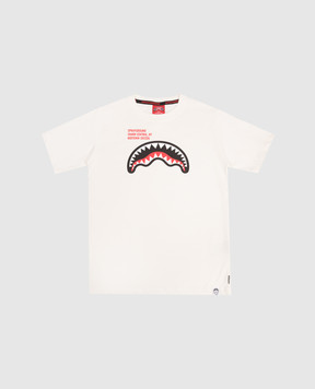 Sprayground Children's white Shark T-shirt SPY1384IVO