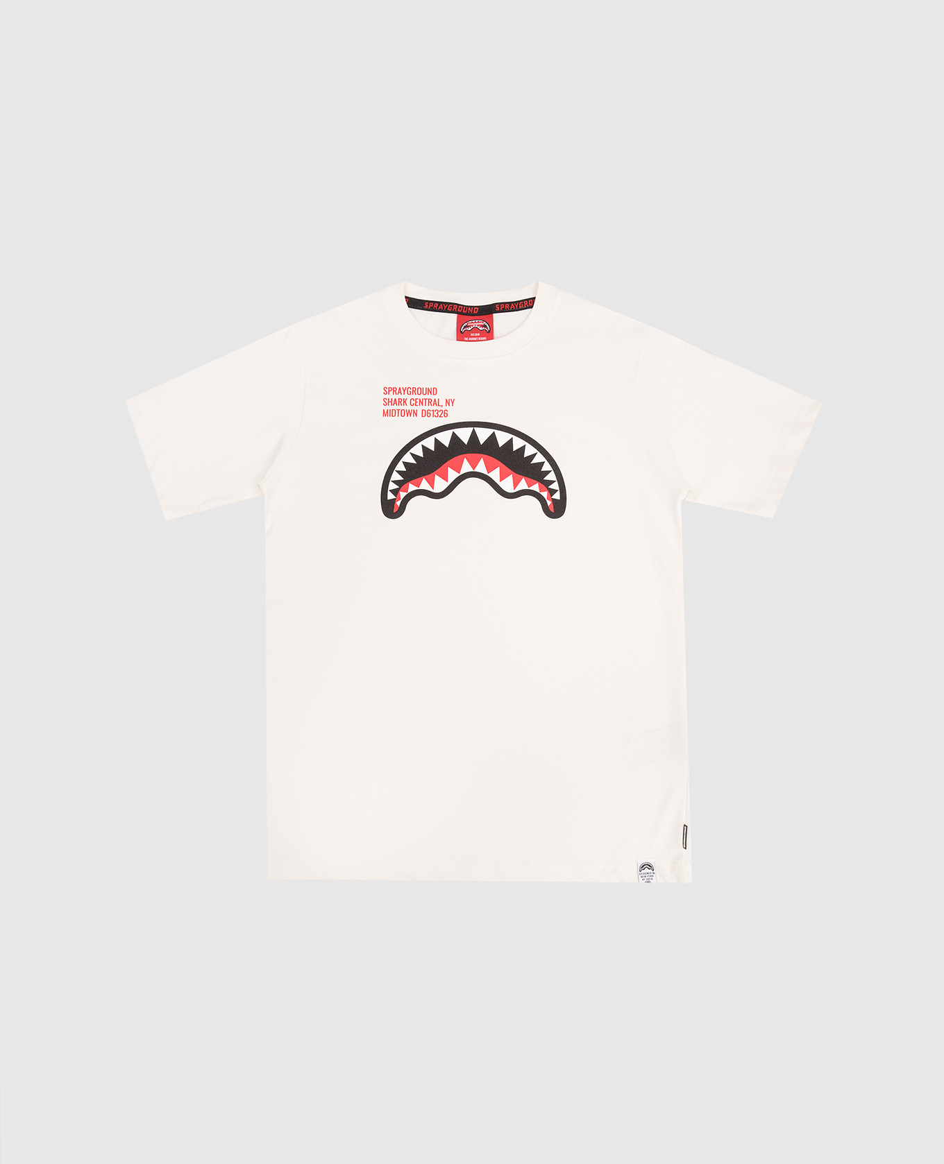 

Children's white Shark T-shirt Sprayground