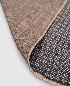 Brunello Cucinelli Double-sided silk pachet scarf MX8690091