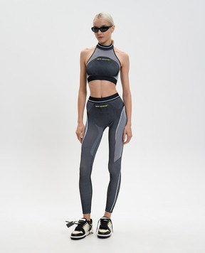Off-White Race Arrow black leggings OWVV019F25KNI001