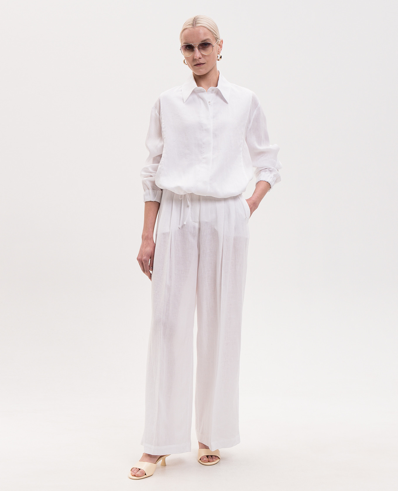 

White linen shirt ELIZA-J MooRER