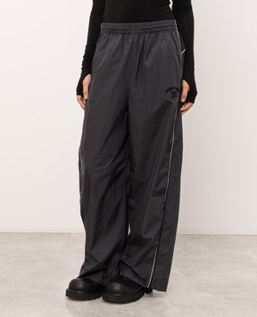 Juun.j Grey checked sweatpants JW6821W065
