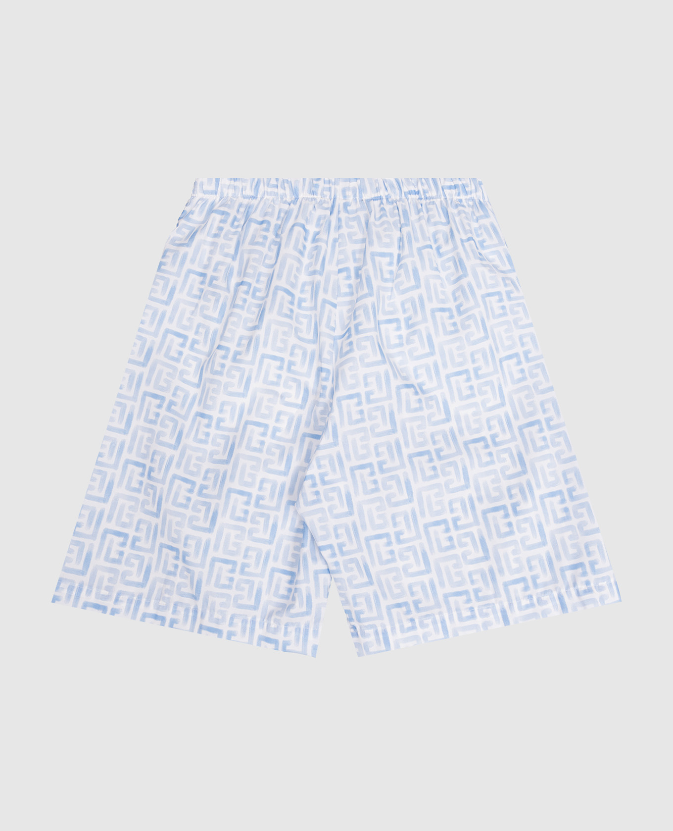 Children's swim shorts with branded print Balmain 2