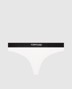 Tom Ford White thong panties KNJ009JEX011