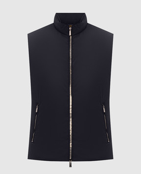 MooRER UROS blue down vest UROSPUM