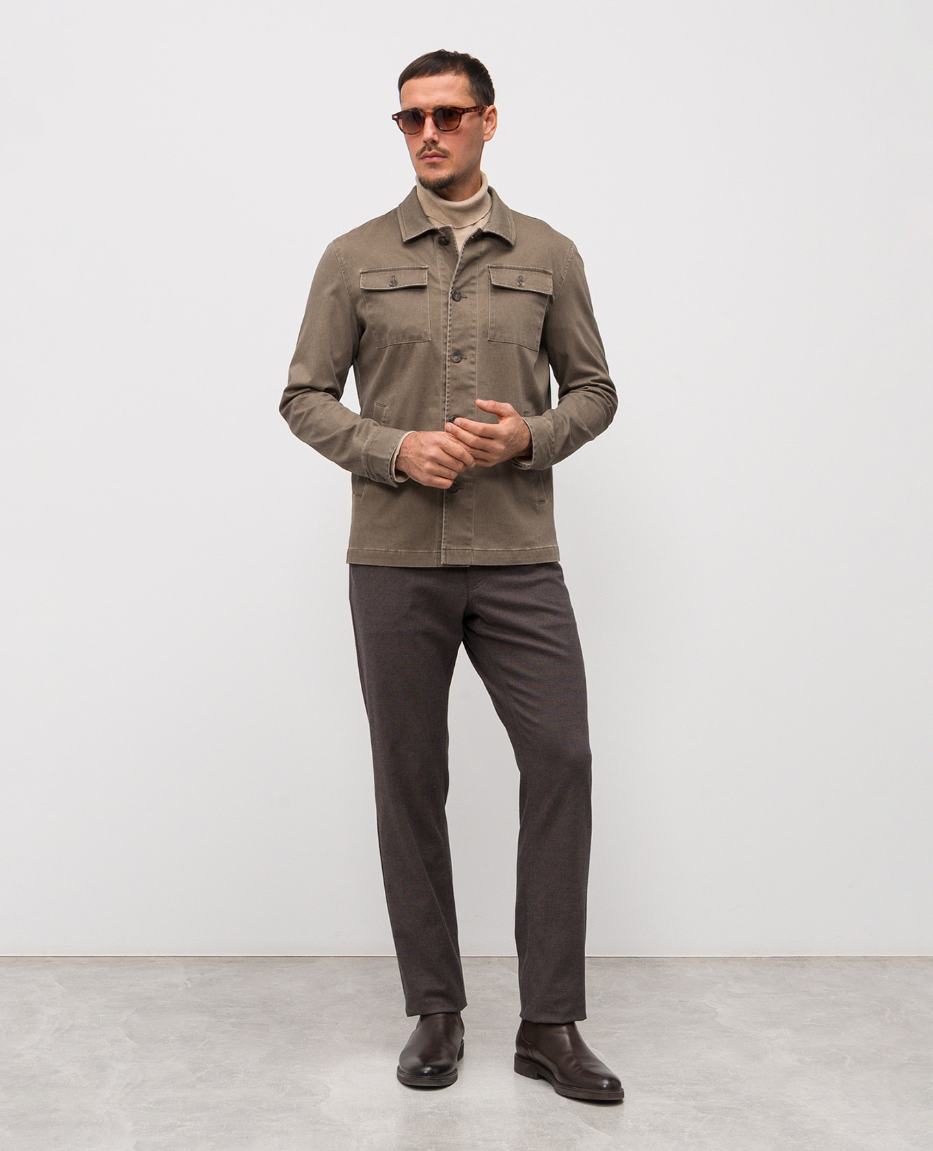 

Brown jacket Florentino