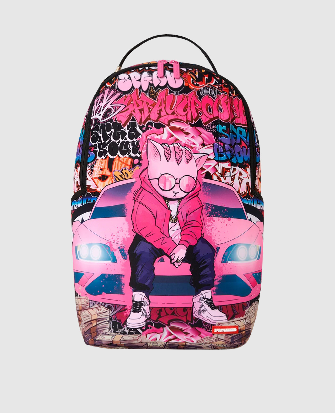 Children's pink backpack KITTY CASH - WHATEVER IT TAKES Sprayground