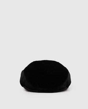 Dolce&Gabbana Black velvet cap FH473AFUVG7