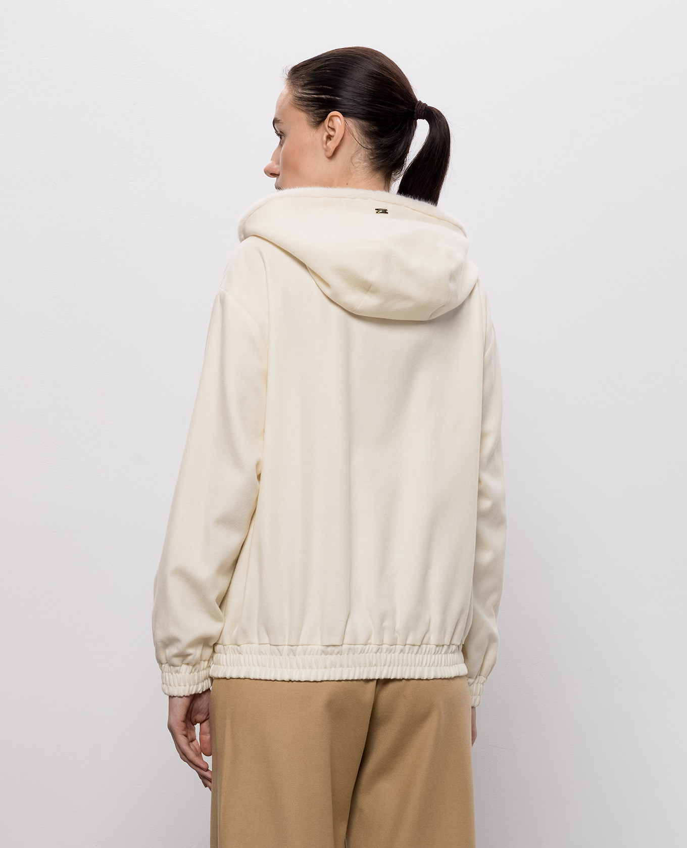 Ivory wool sports jacket Herno 3