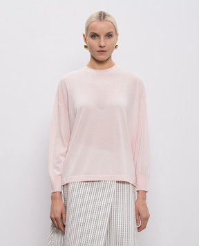 Agnona Pink wool jumper K1110680B180P