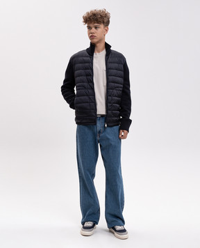 Moncler Blue wool blend jacket L20919B50700A9341