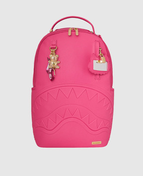 Sprayground Children's pink backpack SHARK PINK ATTACK 910B8361NSZ