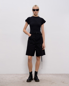 Vetements Black T-shirt WE76TR422B