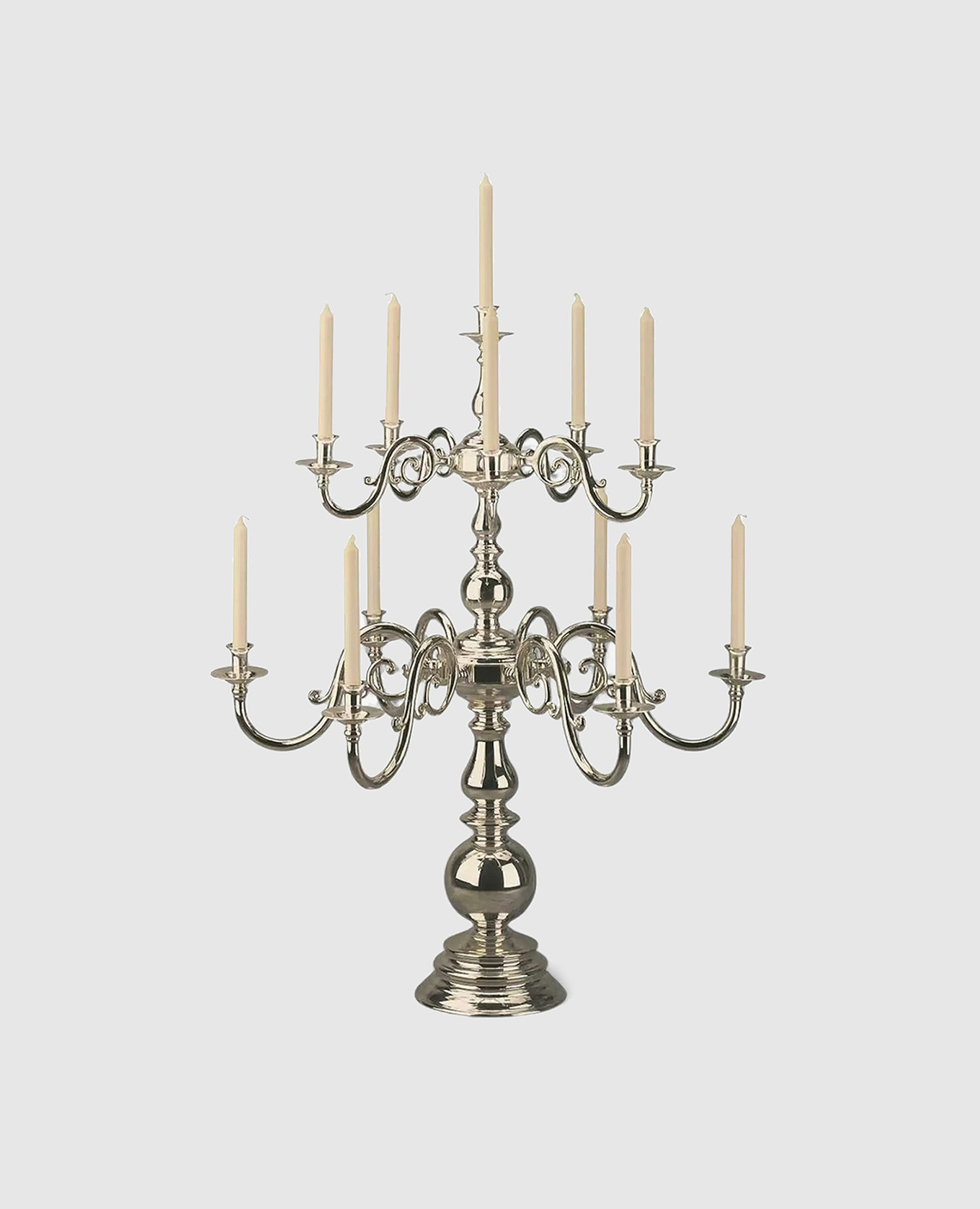 

Ambasciata silver candlestick for 11 candles Broggi 1818