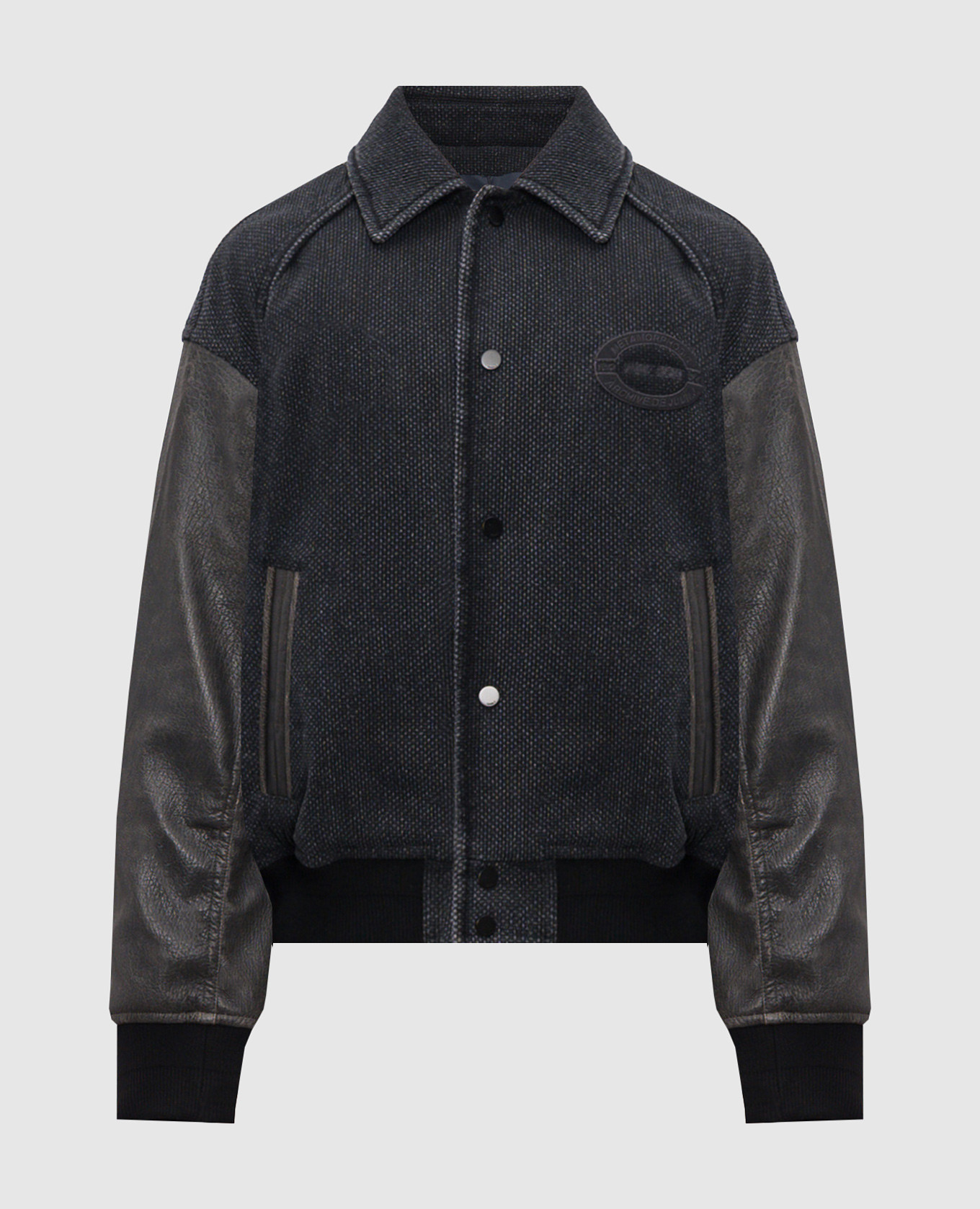 

Black combination jacket Juun.j