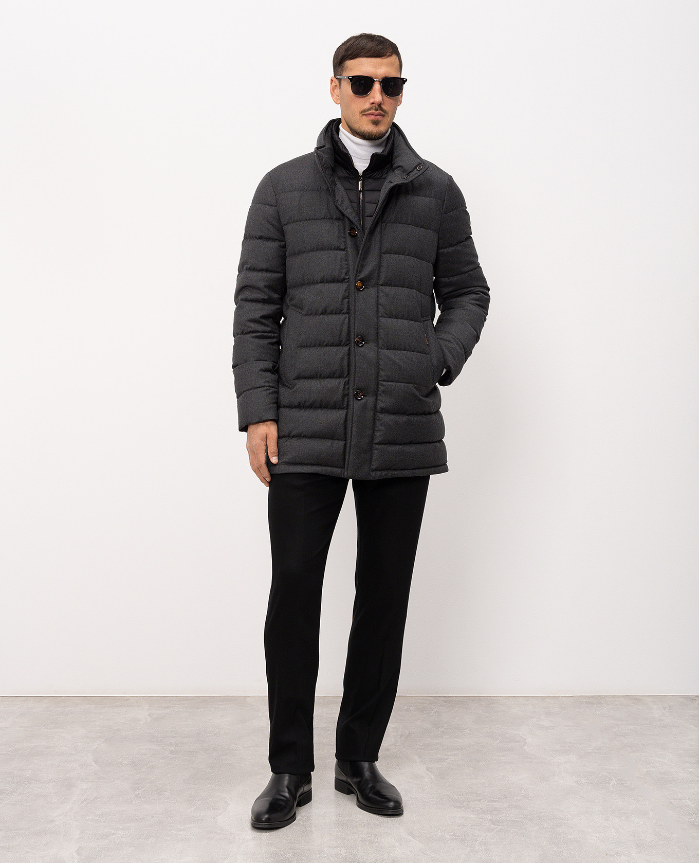 

Black ANTON wool pants MooRER