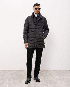 MooRER Black ANTON wool pants ANTONFSR