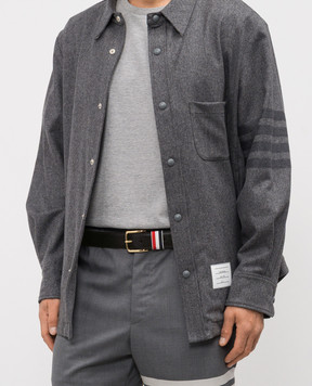 Thom Browne Black leather belt MCX039A00198