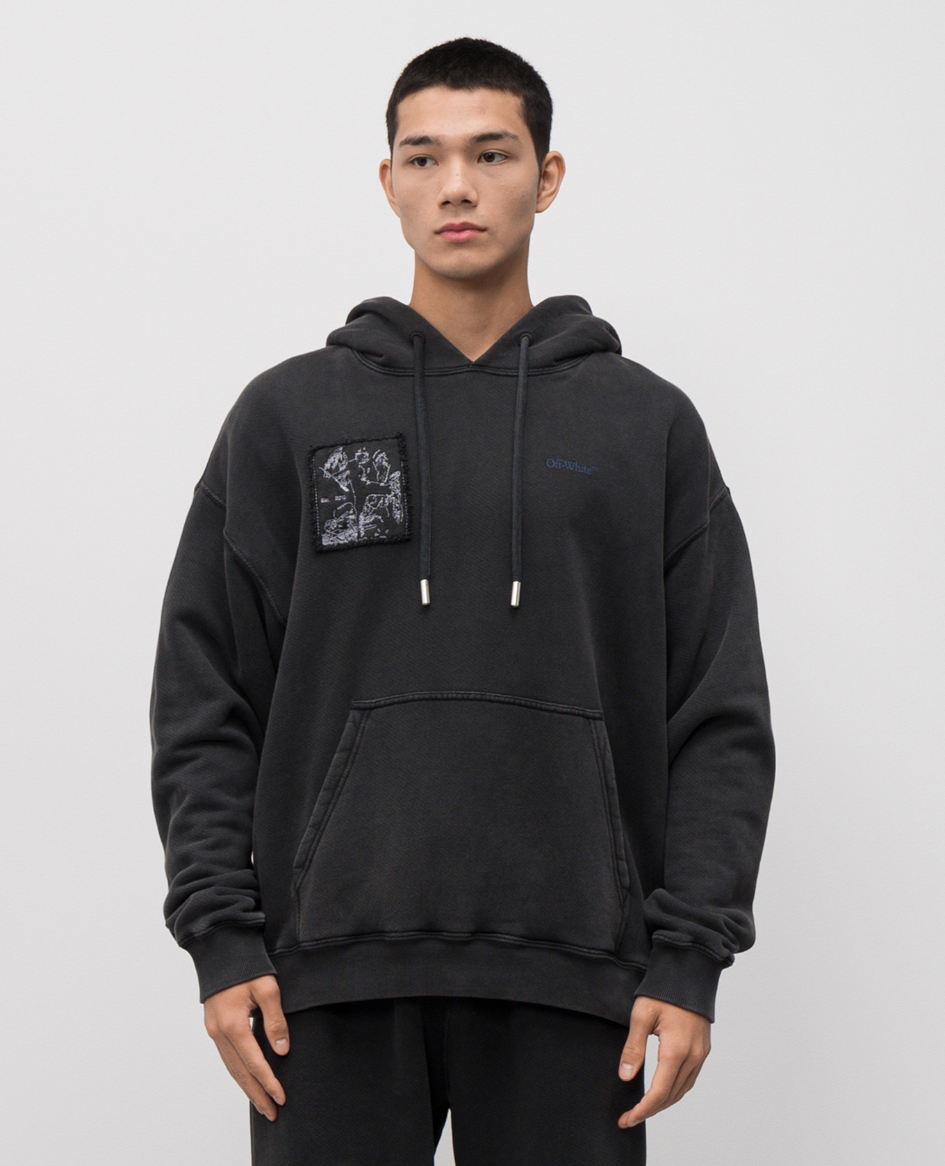 

Faded Painting Gray Hoodie Off-White, Grey
