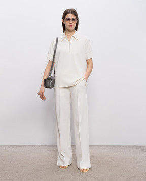 Jil Sander Ivory pants J02KA0133J20018