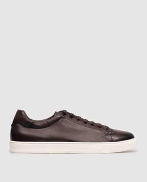 Doucal's Leather sneakers with gradient effect DU3552SPENUF282