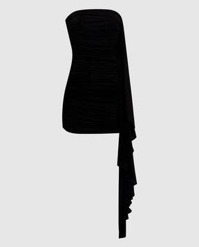 Alexander Wang Black mini dress with drapery 1CC3266000