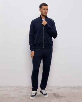 Versace Blue cashmere sports jacket 10187181A12912