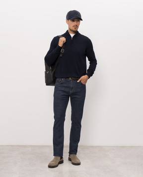Cashmere&Whiskey Blue jumper 77397