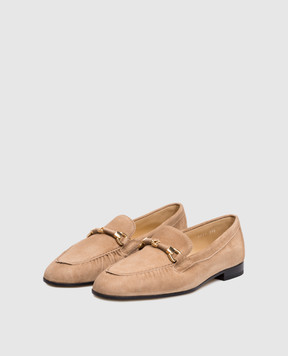 Doucal's Beige suede loafers DD8881MEGNUF278