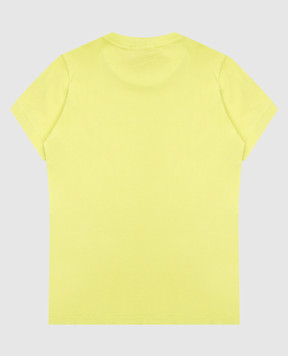 Stone Island Children's green T-shirt with logo patch L1S162100002S004714