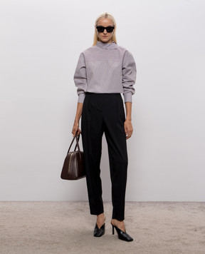 Max & Co Black BRUNO high-rise pants MCOBRUNO