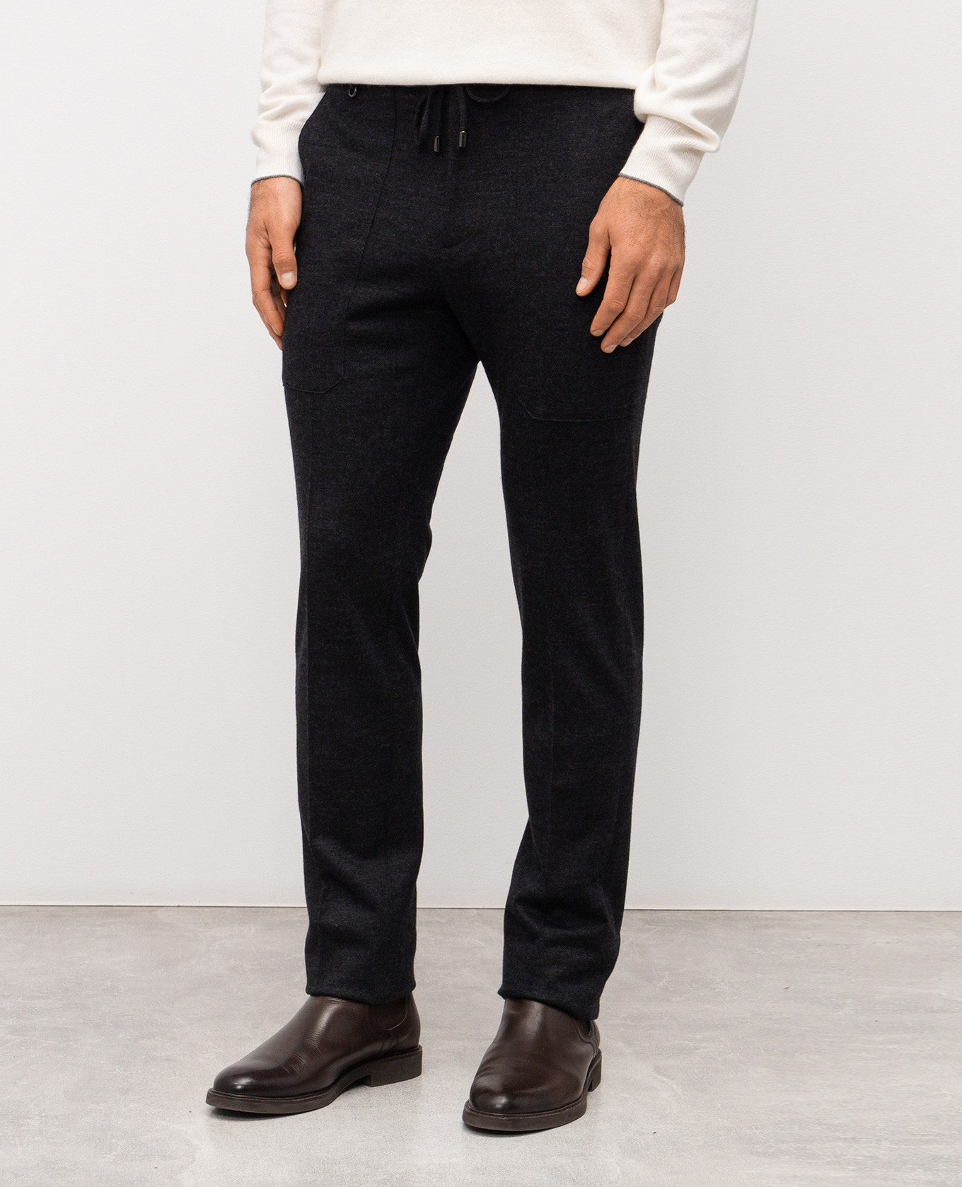

Gray wool pants Stefano Ricci, Grey