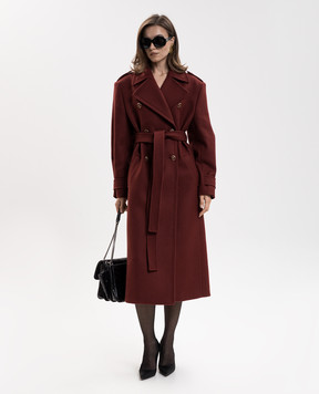Dolce&Gabbana Terracotta double-breasted wool coat F0Y38THU2B1