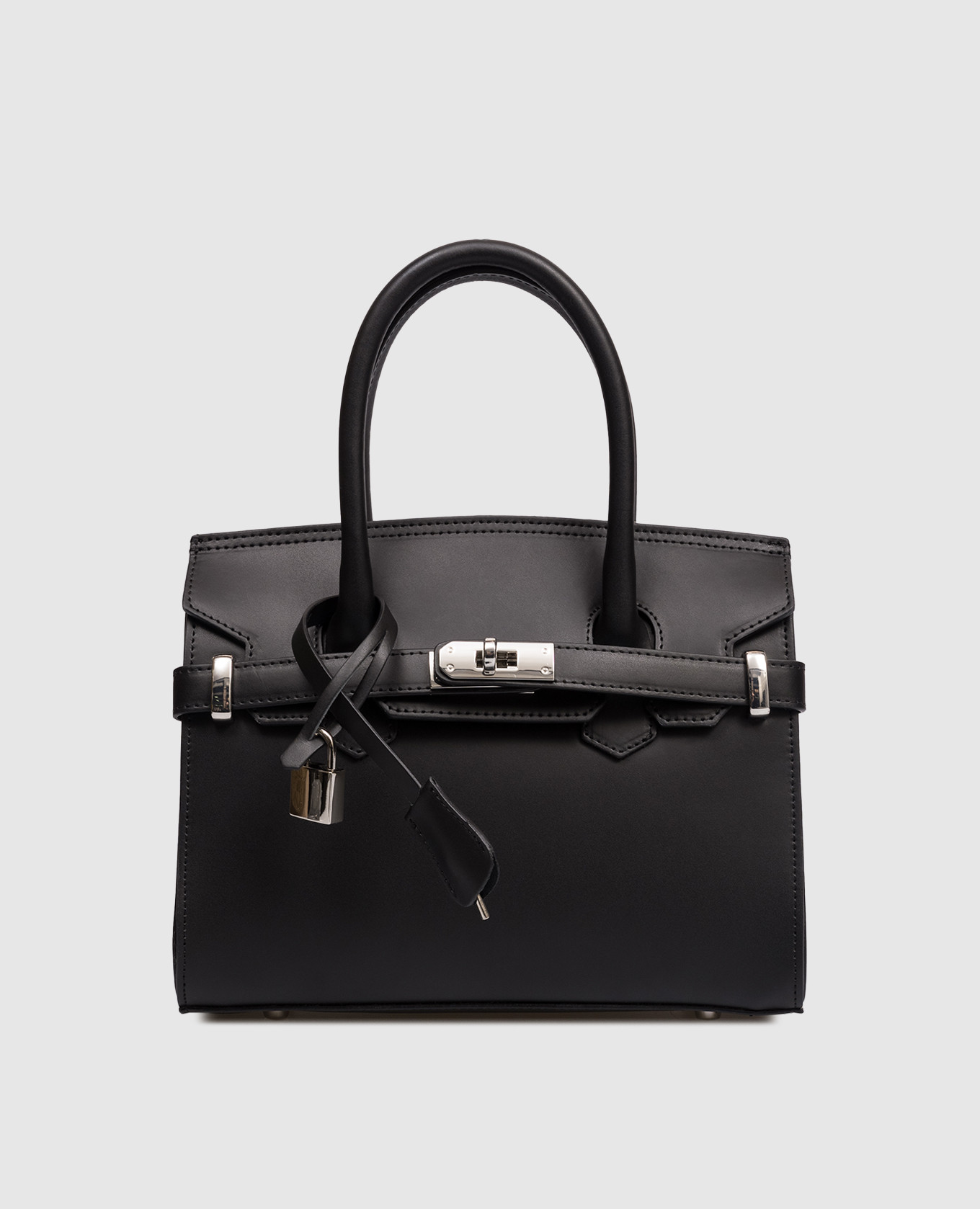 

Ruga black leather satchel bag Gianni Notaro