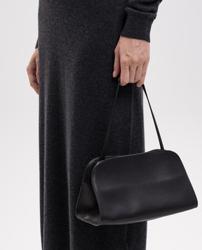 The Row Black leather bag Peggy W1774L72