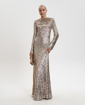 Simkhai Beatrice gold dress 6251129P